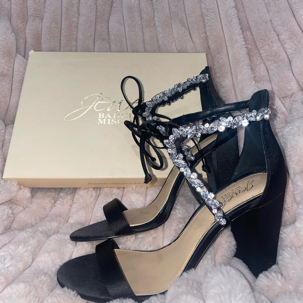 Badgley Mischka Women’s Embellished Sandals